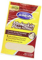 Dr. Scholl's Moleskin Plus 3 Each (Pack of 4)