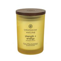 Chesapeake Bay Candle Scented Candle, Strength + Energy (Pineapple Coconut), Medium