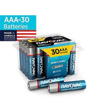 Rayovac AAA Batteries, Alkaline Triple A Batteries (30 Battery Count)