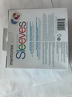 MEMOREX CD/DVD SLEEVE, WHITE, 100/PK, 600/CS