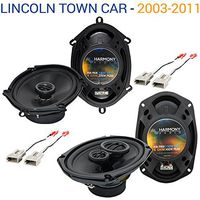 Compatible with Lincoln Town Car 2003-2011 OEM Speaker Replacement Harmony R68 R69 Package