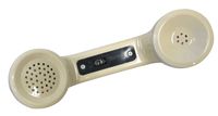 Modular Amplified Receiver Handset Without Cord, Provides Improved Telephone Reception For The Hearing Impaired, Ash