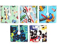 Tracheostomy G/Jtube Pads 3inches Organic Backing 5 Pads Reusable