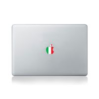 Apple Flag of Italy Vinyl Sticker for MacBook (13/15) or Laptop