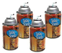 Automatic Spray Air Fresheners SprayScents Mango Champion Sprayon 7 oz Can, Box of 4
