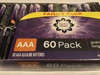 Signature Home AAA Batteries 60 Pack