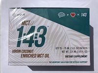 Pruvit MCT//143 VIRGIN COCONUT ENRICHED MCT OIL - Box 15