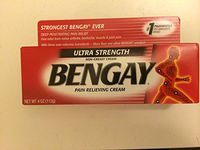Bengay Ultra Strength, Pain Relieving Cream, Non-greasy, 4 Ounce Per Pack (6 Packs)