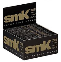 1 Premium SMK by Smoking Brand. Ultra Thin Rice King Size Cigarette Rolling Papers Packs (33 Leaves/Pack) + Beamer Smoke Sticker. for Legal Smoking Herbs, Rolling Tobacco, Herbal Mixes, Rollers, Ryo