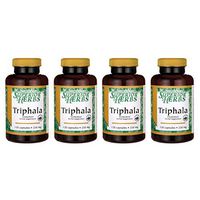 Swanson Triphala (Standardized) 250 Milligrams 120 Capsules (4 Pack)