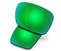 Saucer Premium Replacement Lenses for Oakley Holbrook OO9102 Sunglasses High Defense - Jade Green Polarized