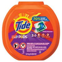 Tide Pods, Spring Meadow, 72/Pack, 4/Carton