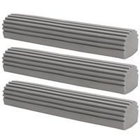 MR.SIGA Super Absorbent PVA Sponge Mop Head Refills - Refill for SJ21533, Size: 29cm (11.5’’), Pack of 3, Grey