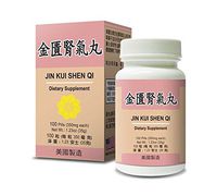 Jin Kui Shen Qi Herbal Supplement Helps for Kidney Insufficiency and Soreness of The Waist & Legs Made in USA
