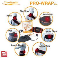 Thermedic Pw140l Far Infrared Neck, Shoulder & Lower Back Heating Pad, Orange, 1.2 lb