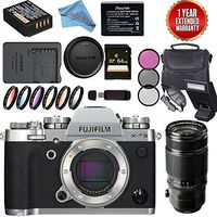Fujifilm X-T3 26.1 Megapixel Mirrorless Digital Camera w/XF 50-140 f/2.8 R LM OIS WR Lens Silver Bundle