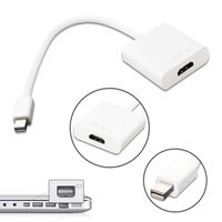 Harper Grove Mini DP to HDMI Adapter, Mini Display Port Thunderbolt to HDMI Female Adapter, White, for Apple iMac Mac Mac Mini Mac Pro MacBook Air Pro 13 inch 15 inch 17 inch