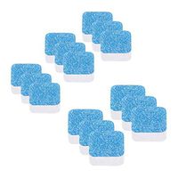 Solid Washing Machine Cleaner, Pstarts Effervescent Tablet Washer Descaler Deep Cleaning Remover with Triple Decontamination for Bath Room Kitchen (15pc)