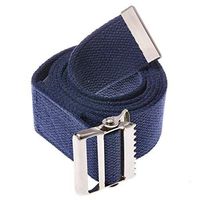 COW&COW Gait Belt 60inch - with Metal Buckle - Transfer Walking and Standing Assist Aid for Caregiver Nurse Therapist 2 inches(Navy Blue)