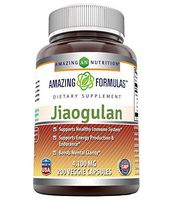 Amazing Formulas Jiaogulan 4100mg Veggie Capsules (Non-GMO) -Supports Healthy Immune System* -Support Energy Production & Endurance* -Boosts Mental Clarity* (200 Count)