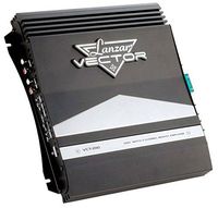 2-Channel High Power MOSFET Amplifier - Slim 1000 Watt Bridgeable Mono Stereo 2 Channel Car Audio Amplifier w/ Crossover Frequency and Bass Boost Control, RCA input and Line Output - Lanzar VCT2110