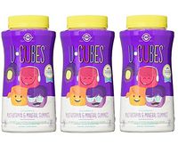 U-Cubes Children's Multi-Vitamin and Mineral Gummies, 120 Gummies (Pack of 3) by Unknown