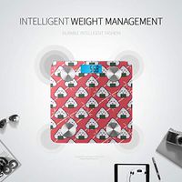Bluetooth Scales Weight Cartoon Delicious Pack Cute Rice Ball Body Fat Caliper Digital Body Fat Composition Monitor Analyzer with Smartphone App for Body Management-396 Lbs