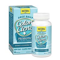 Natural Balance Colon Clenz Plus Probiotic | Cleansing & Regularity Formula w/ Bacillus Coagulans & FOS | 60ct, 60 Serv.
