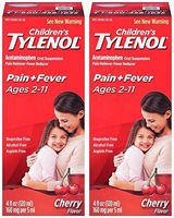 Tylenol Chld Cherry Liq Size 4z Tylenol Children's Cherry Blast Oral Suspension