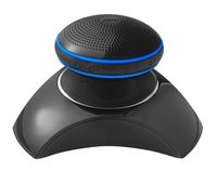 JAM Levity Wireless Levitating Speaker, Built-In Speakerphone, USB Charging Port Charges Devices, Speaker Levitates and Plays Music, Perfect for Parties, Gifts, Party Trick, HXP760  Black