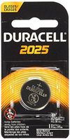 4 (2x2) Duracell CR2025 3V BATTERIES