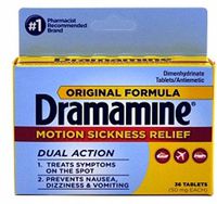 Dramamine Original Formula Tablets 36 ea (Pack of 3)