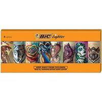 BIC Special Edition Tattoos Series Lighters, Set of 8