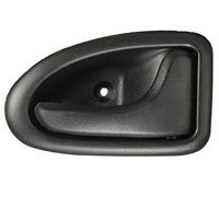 Funnytoday365 Right Side Black Car Interior Door Knob Hand Grip Handle For Renault Clio Espace Megane Scenic