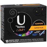 U by Kotex Click Super Plus Tampons