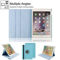 Businda iPad Pro 12.9 Inch Case, 360 Degrees Rotating Stand Case, Folio Book Cover Designed,Slim & Light, Protective Case Cover for Apple iPad Pro 12.9 inch(iPad Pro 12.9, Sky Blue)