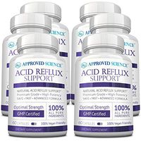 Approved Science® Acid Reflux Support - with Melatonin, Marshmallow Root, L-Taurine 360 Vegan Friendly Capsules