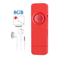 MP3 Player, Dyzeryk 8GB MP3 Player with USB Flash Drive, Portable HiFi Lossless Sound MP3 Music Player, Supports up to 64GB