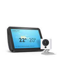 Echo Show 5 (Charcoal) with Wyze 1080p indoor Smart Home Camera
