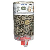 Moldex Camo Plugs with PlugStation Dispensers, 500 Pairs/Dispenser