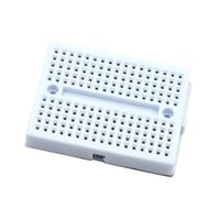 Yohii 10Pcs 170 Tie-Points Mini Breadboard for Arduino Proto Shield, White