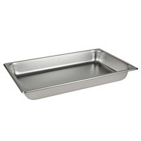 Update International STP-1002 Steam Table Pan, 25 Gauge, Full Size, 2.5" Deep