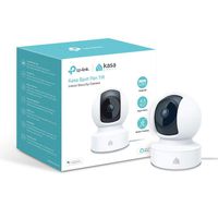 TP-LINK Kasa Indoor, 1080P HD Smart WiFi Security 360 Pan and Tilt Camera, Night Vision, Motion Detection, Remote Monitor, Works with Google Assistant and Alexa (KC110)