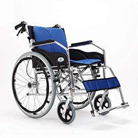 Wheelchair Medical Equipment Portable Transport Folding Portable Travel Chair Toilet Aluminum Alloy Disabled Elderly Travel Cart Walker Assist Devices