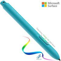 Surface Pen, Microsoft Certified 4096 Pressure Sensitivity Surface Stylus with AAAA Battery, 200hr Continuous Using Surface Go Pen Compatible with Surface Pro/Go/Laptop/Book/Studio/Neo(Blue)