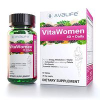 Avalife VitaWomen40+ Daily - Multivitamin for Women - 60 Tablets