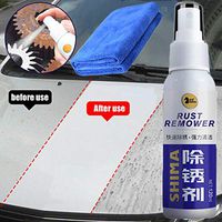 Yukuai New Rust Inhibitor Lock Core Derusting All-Purpose Cleaner Lime Rust Remover Stain Removers Spray Bathroom Rust Quick Cleaning Spray 120ml