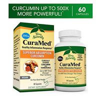 Terry Naturally CuraMed 200 mg - 60 Vegan Capsules - Superior Absorption BCM-95 Curcumin Supplement, Promotes Healthy Inflammation Response - Non-GMO, Gluten-Free, Kosher - 60 Servings