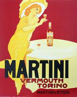 EuroGraphics Martini and Rossi - Vermouth Torino Vintage Advertising Print Poster (16 x 20)