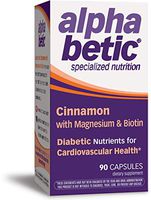 Nature's Way alpha betic Cinnamon with Magnesium & Biotin, 90 Capsules